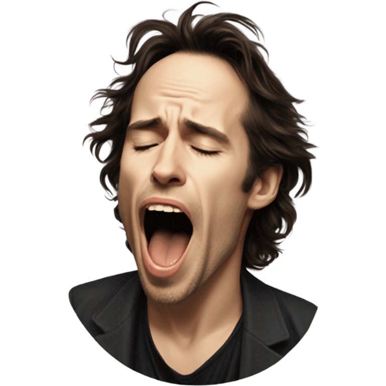 jeff buckley yawning emoji