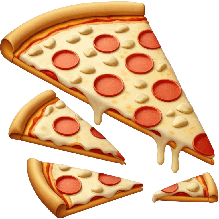 Pizza with gold bars emoji