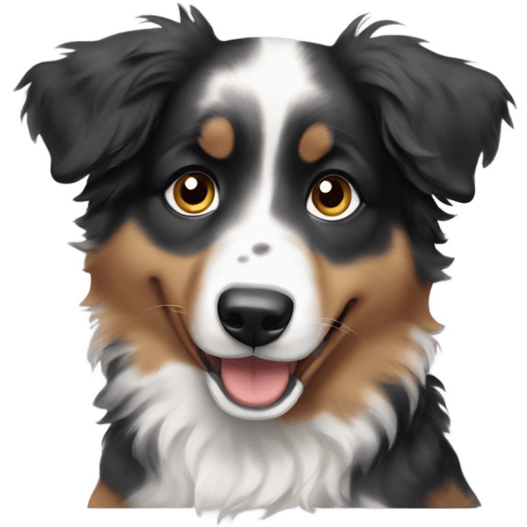 Puppy Australian shepherd  emoji