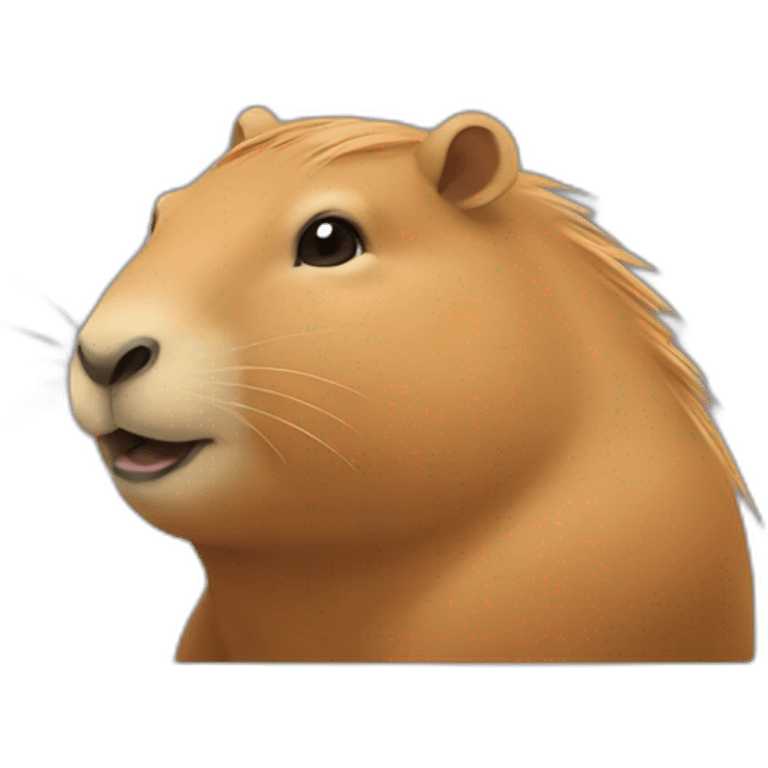 I love capybaras emoji