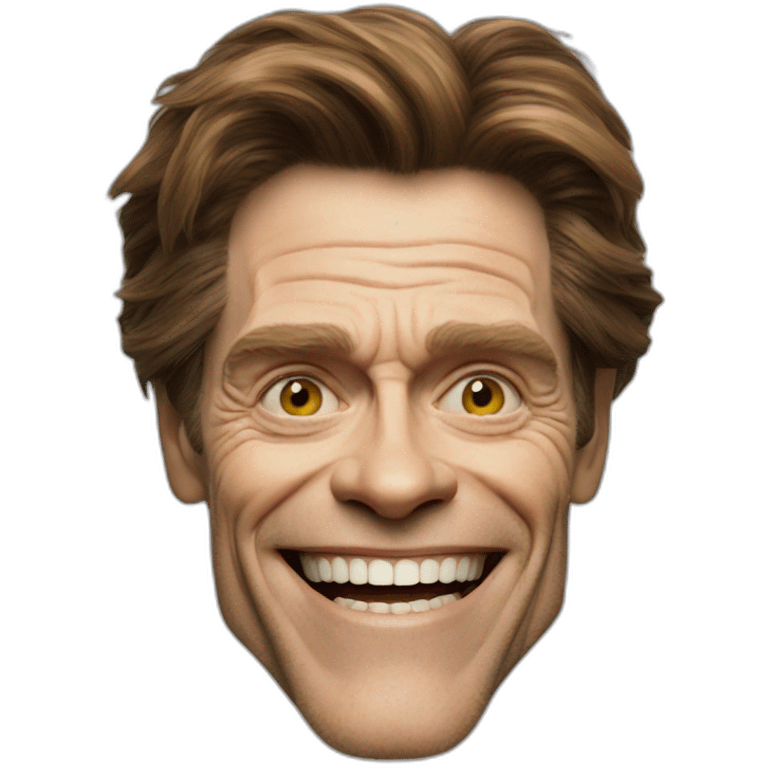 Happy Willem dafoe emoji