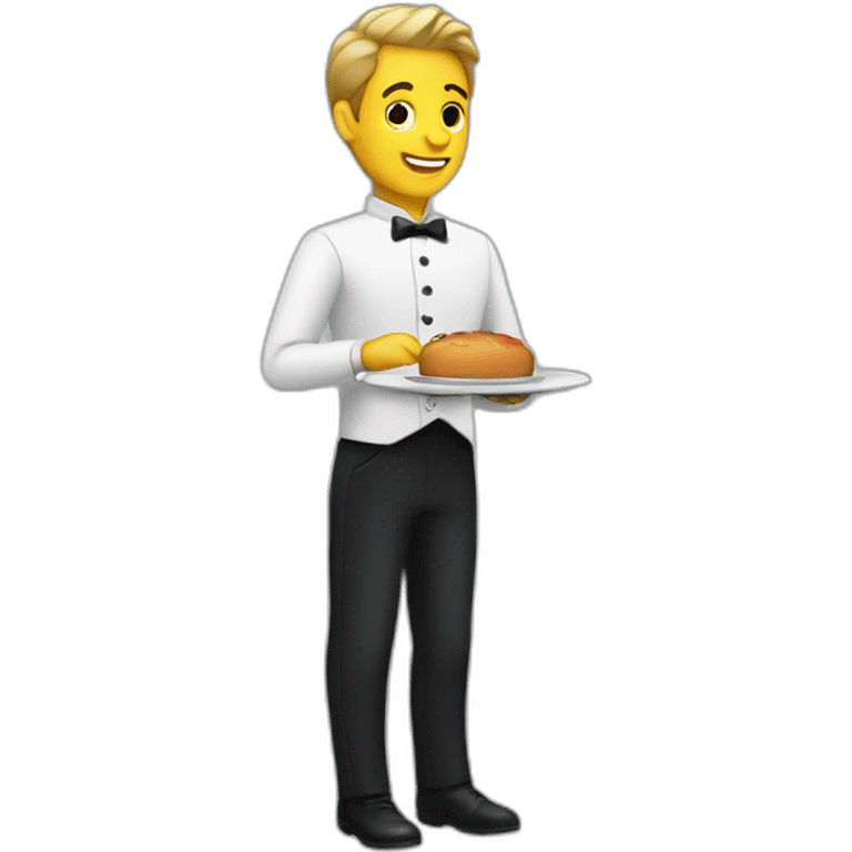 waiter emoji