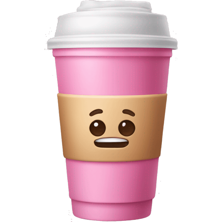 Pink Coffee Drink  emoji