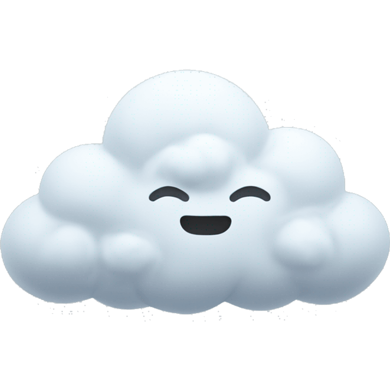 snow like cloud  emoji