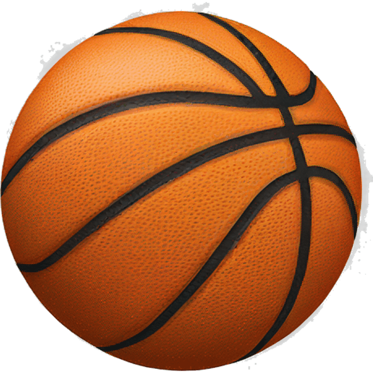 excited basketball ball emoji