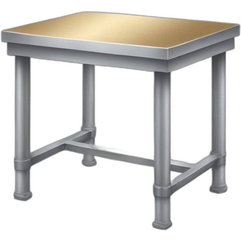 metallic table platform emoji