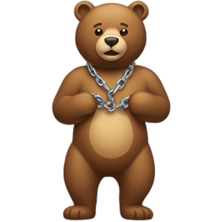 bear chain emoji