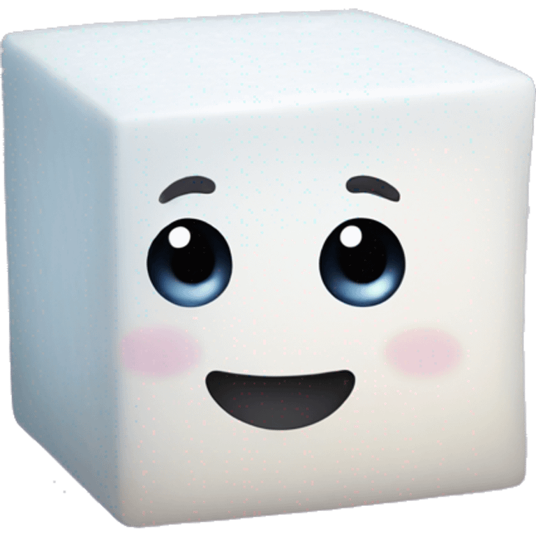 Sugar cube  emoji