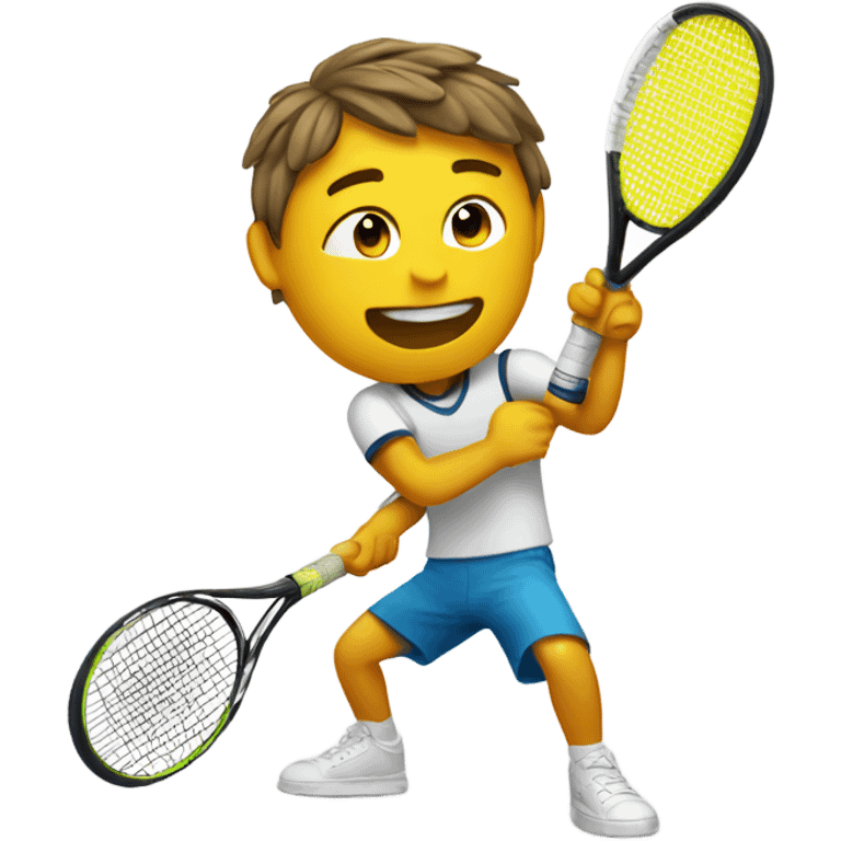 tennis with surf emoji