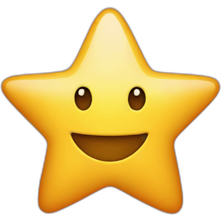 Star smiley emoji