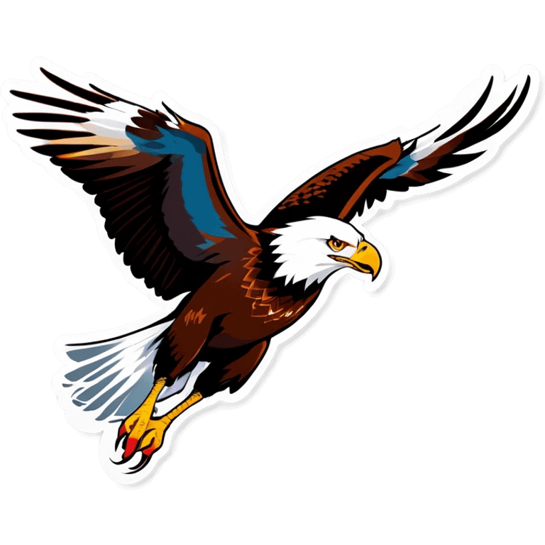 eagle fishing emoji