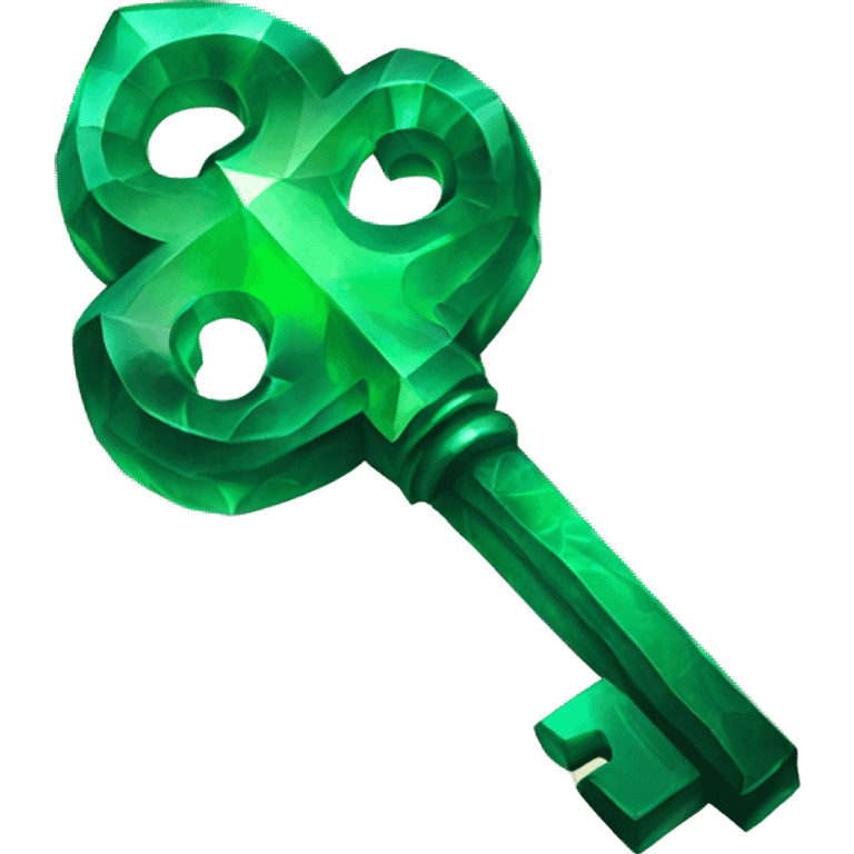 EMERALD KEY emoji