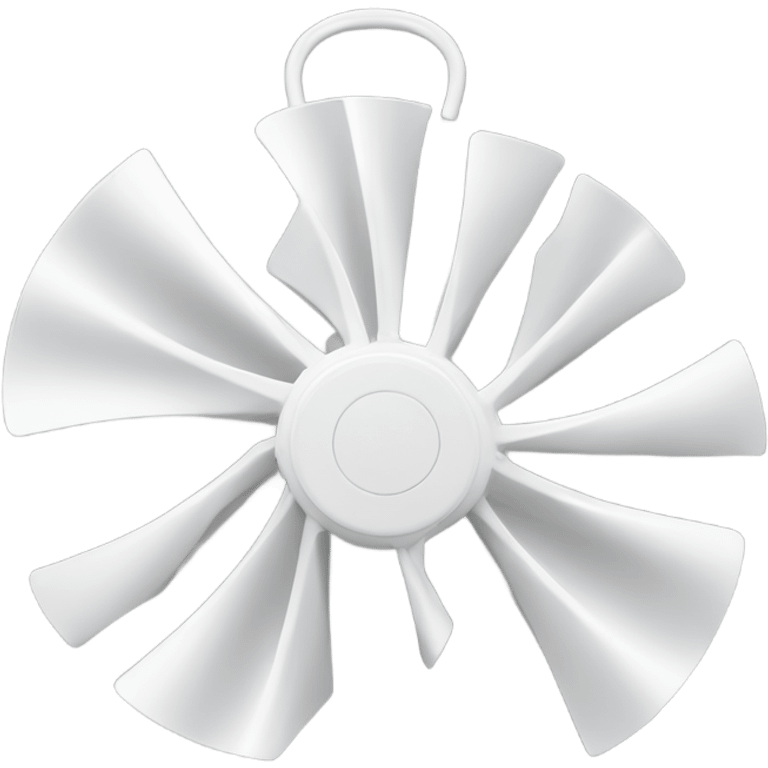 white stand fan blades only emoji