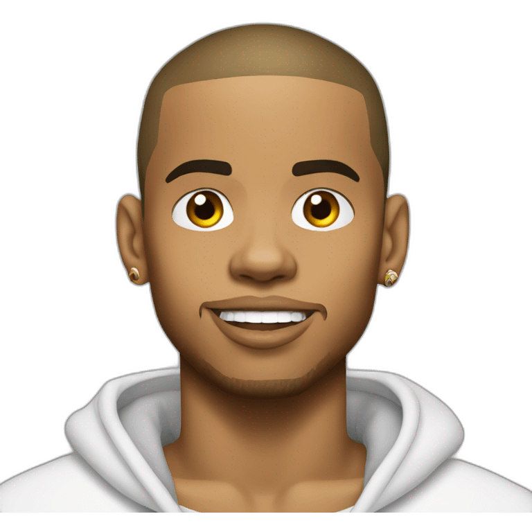 chris brown  emoji