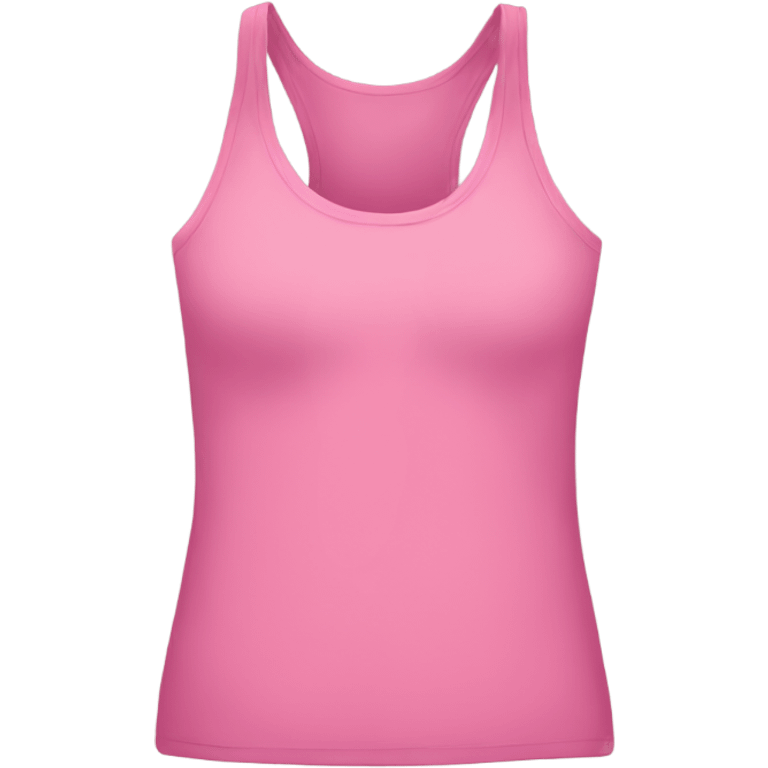 Pink tank top emoji