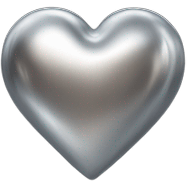 stainless-heart emoji