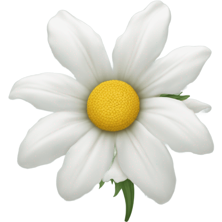 a white flower emoji