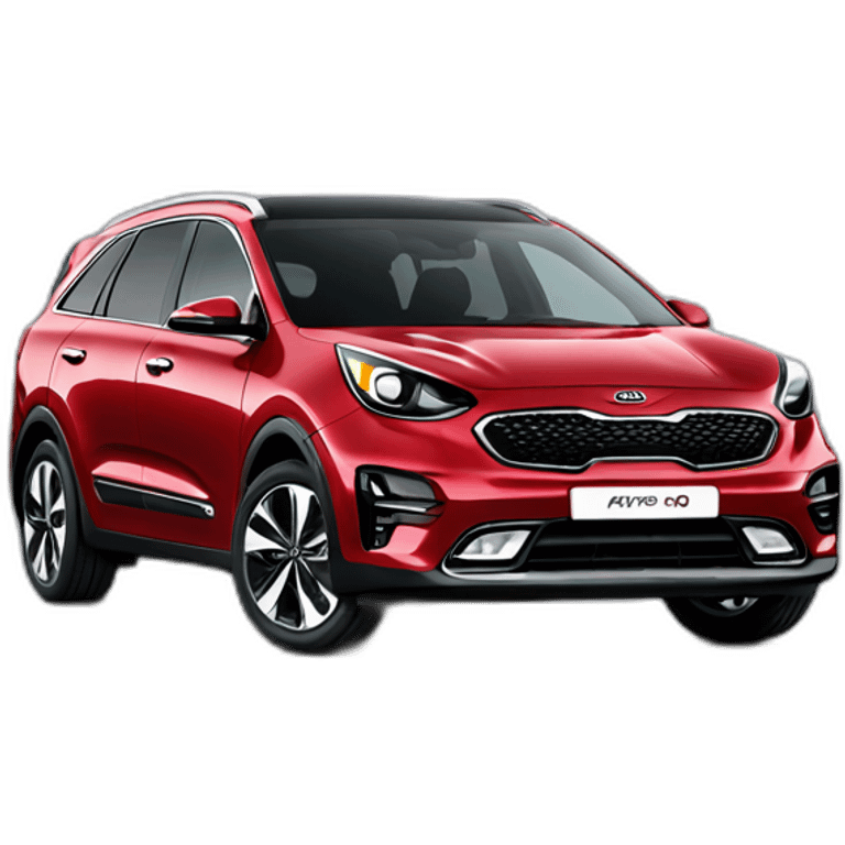 kia-niro-red emoji