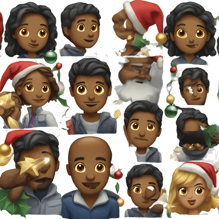 christmas night emoji