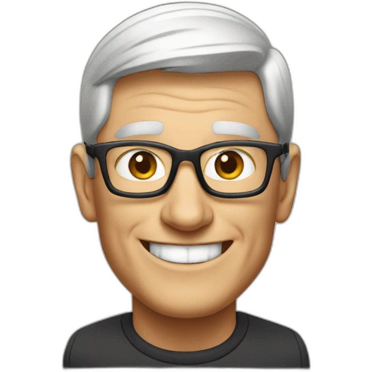 Tim cook celebrating emoji