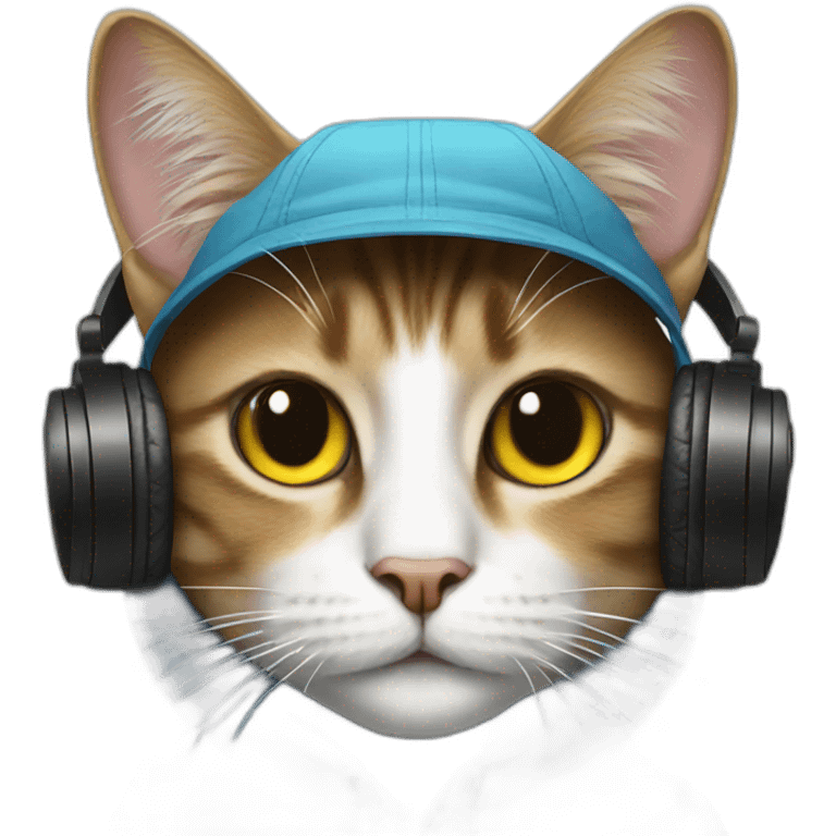 dj cat emoji