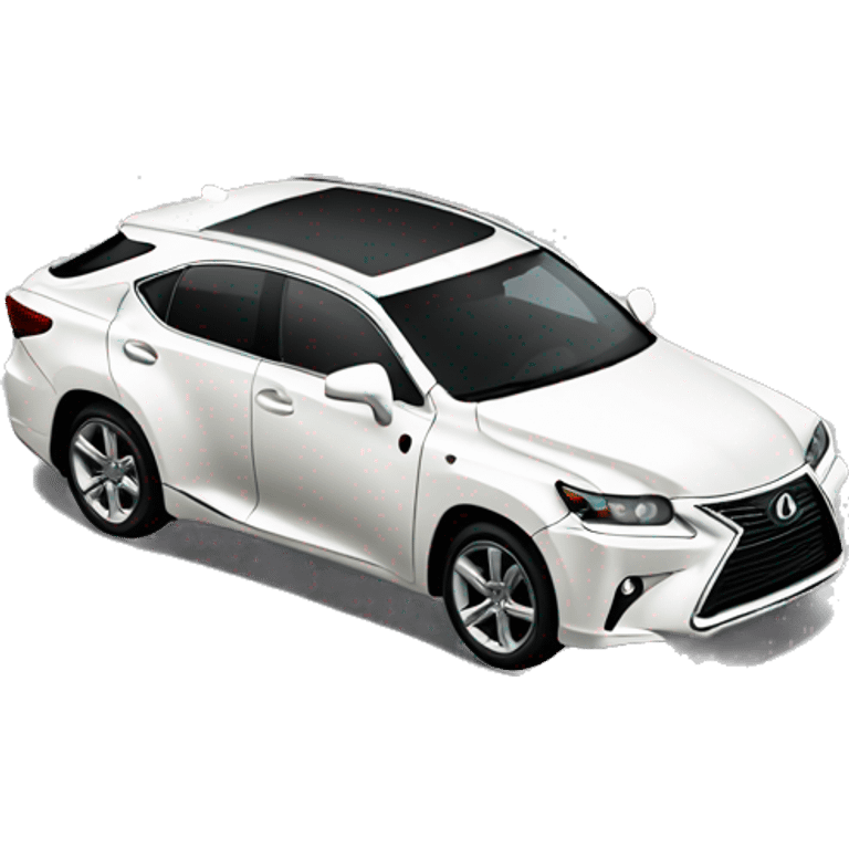 White Lexus Mx emoji