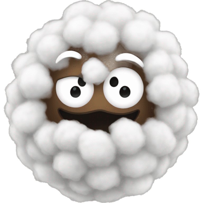 cotton ball emoji