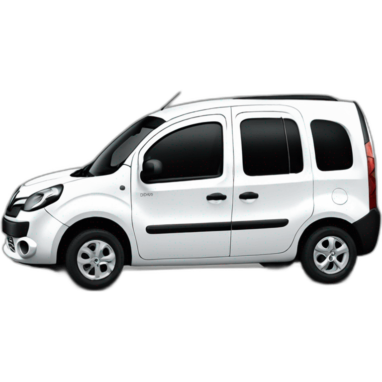 renault kangoo blanc de côté emoji