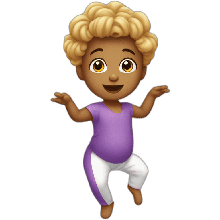 bébé qui danse emoji