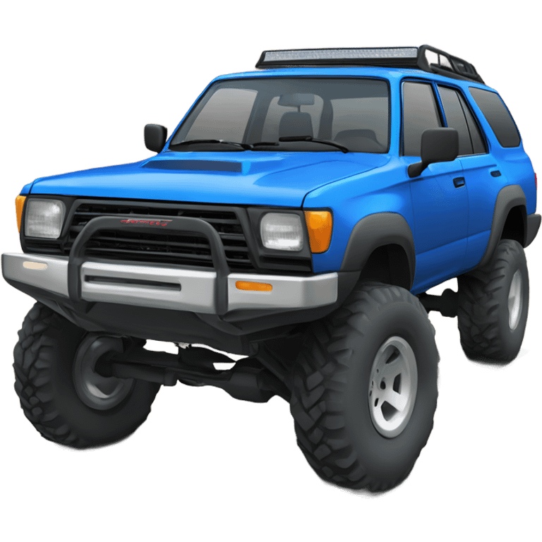 4 runner 80s blue emoji