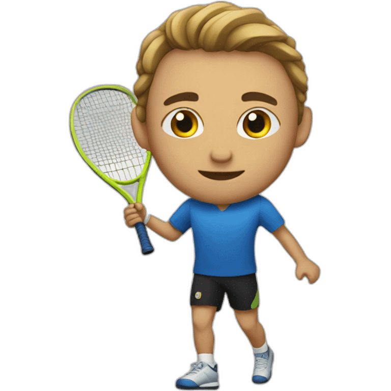 Squash player emoji