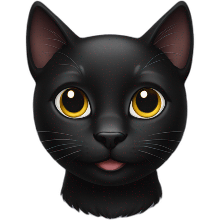 Black cat emoji