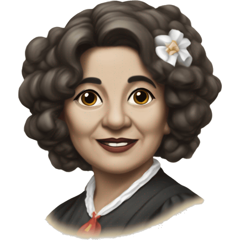 Julia Constancia de Burgos García was a Puerto Rican poet. As an advocate of Puerto Rican independence, she served as Secretary General of the Daughters of Freedom, the women's branch of the Puerto Rican Nationalist Party.  emoji