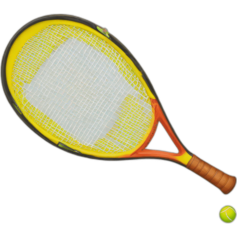 Pickeball racquet emoji