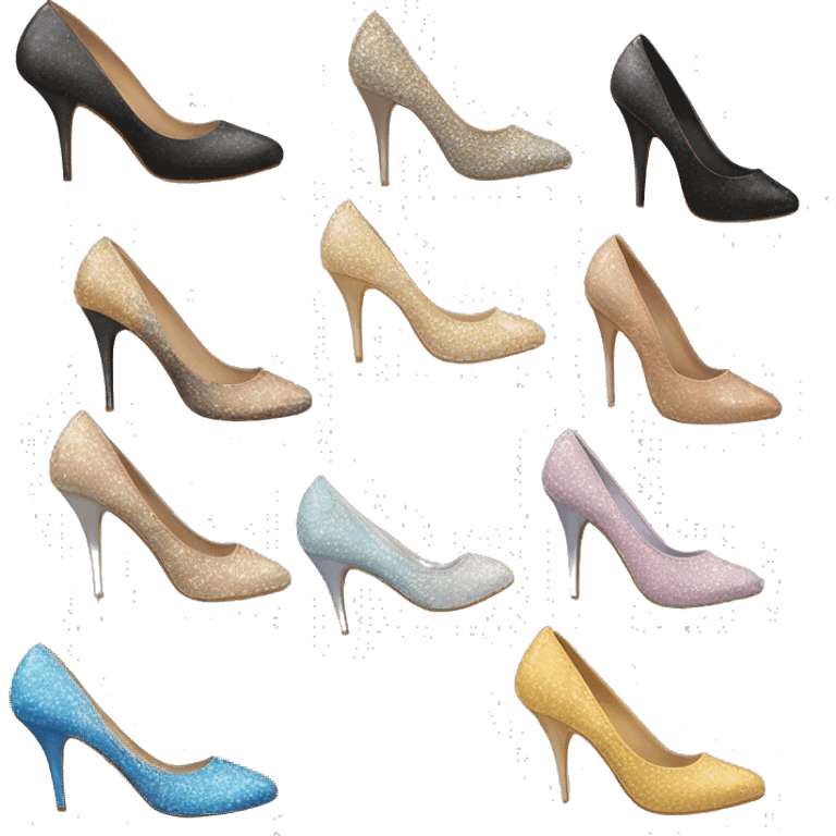 aesthetic high heels ￼￼ emoji