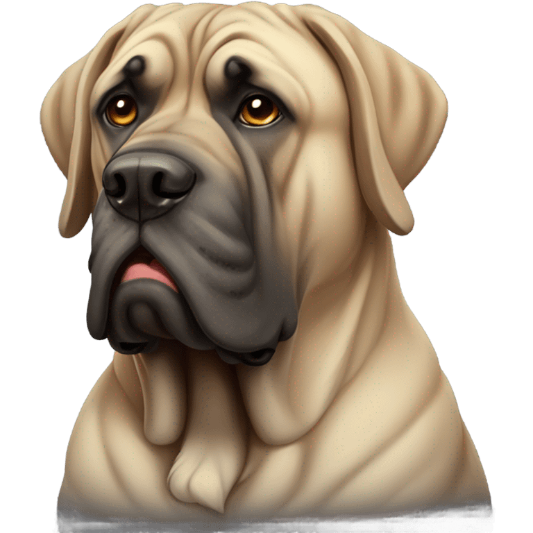 English mastiff emoji