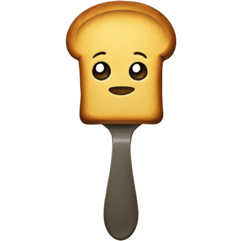 bread with spoon emoji