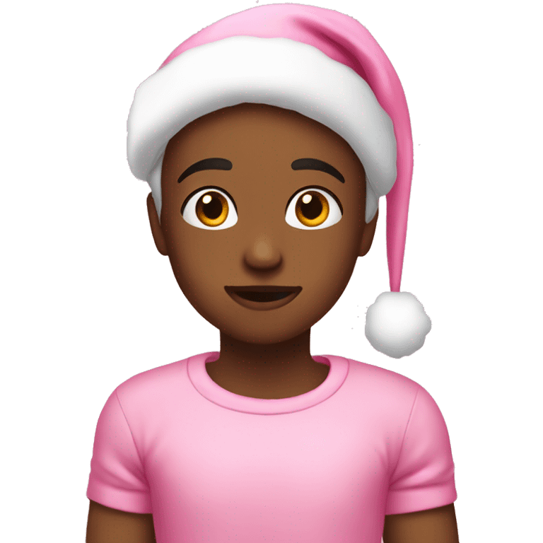 Pink Christmas aesthetic  emoji