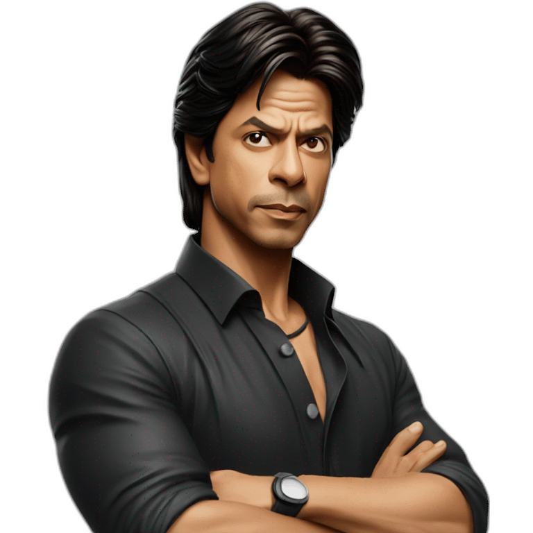 Shahrukh iconic pose emoji