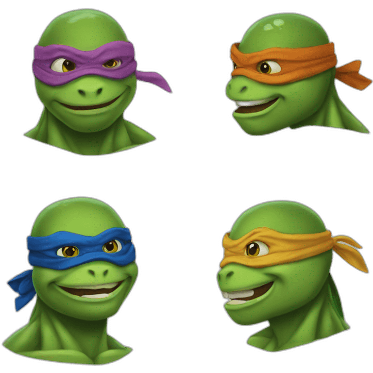 mutant teenage ninja turtle emoji