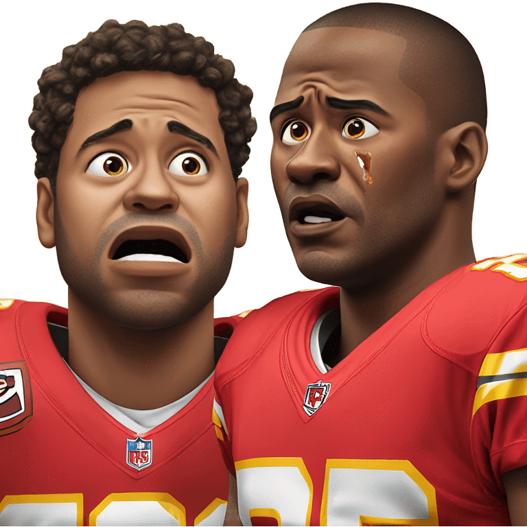 Kansas City Chiefs crying emoji