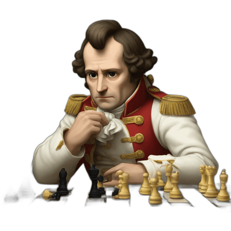 napoleon playing chess emoji