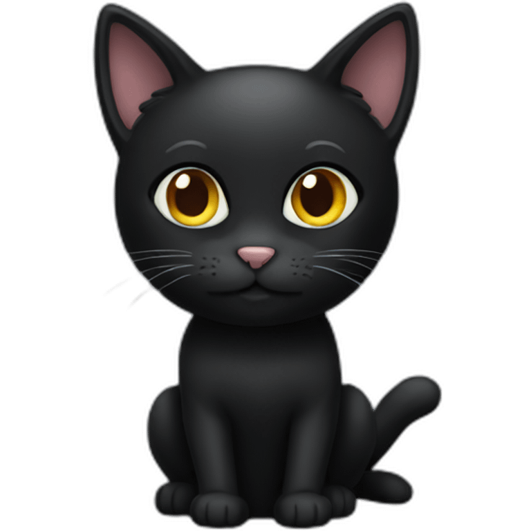 black cat emoji