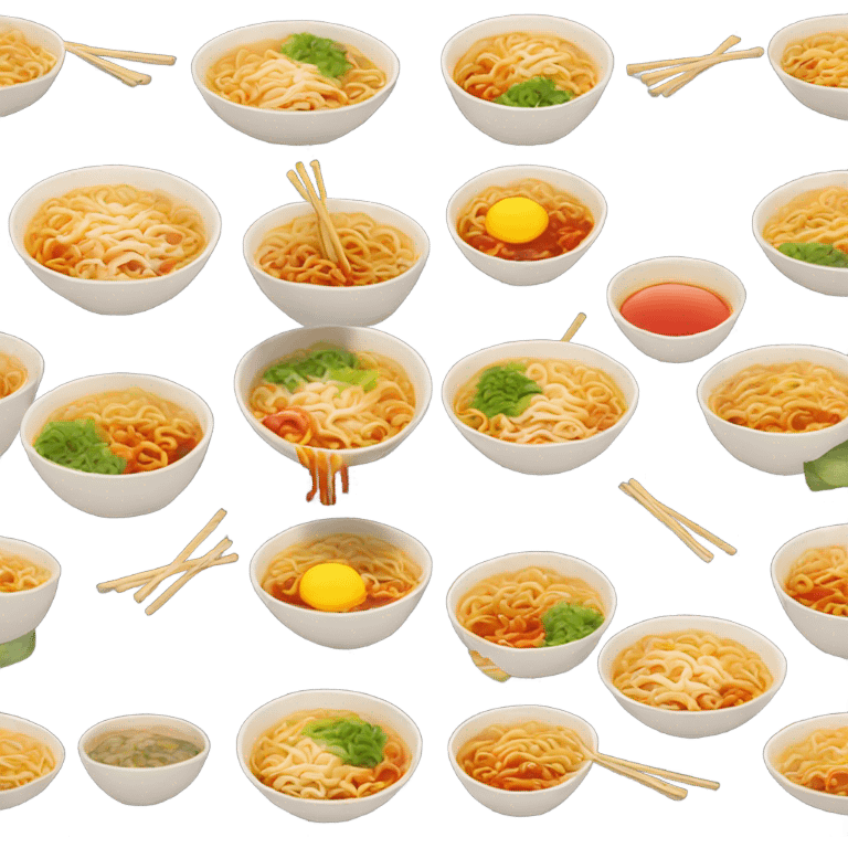 hot ramen emoji