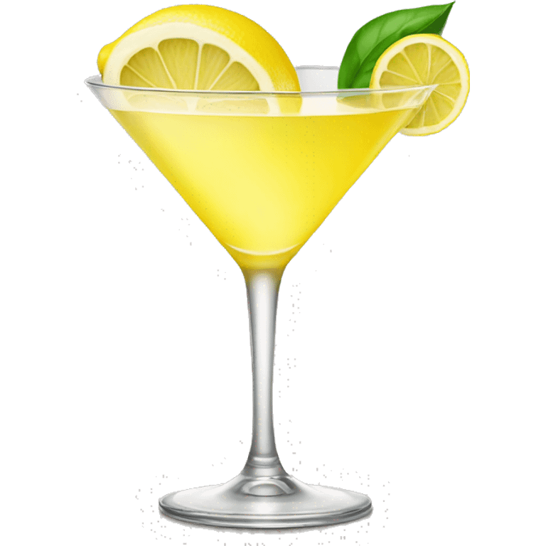 Lemon martini emoji