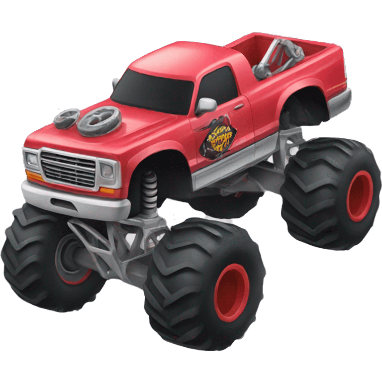 Monster truck emoji