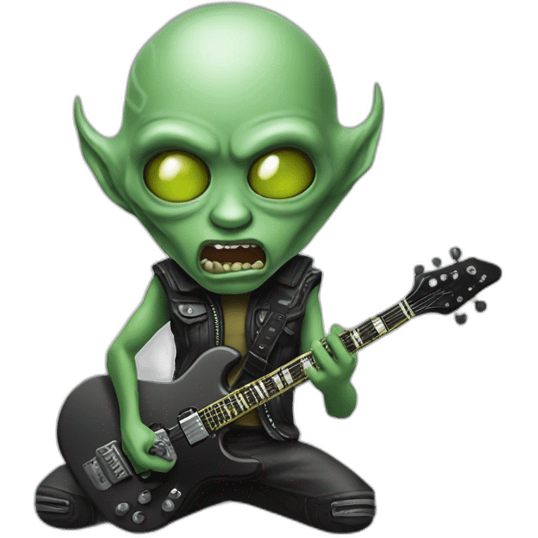 alien rocker emoji