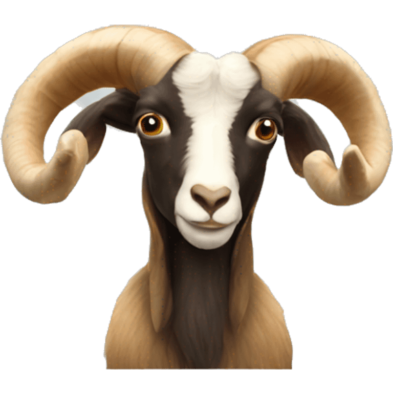 mushroom-goat emoji