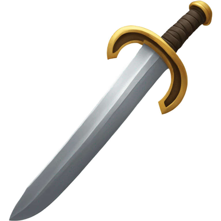 curved sword emoji