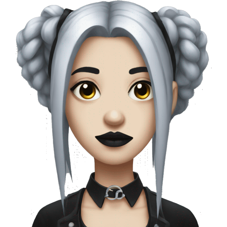 Big goth girl emoji